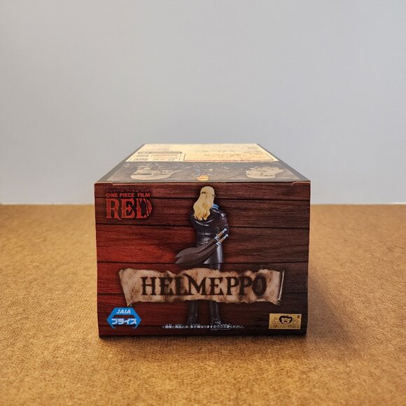 New Banpresto One Piece Film Red DXF Helmeppo Figure Japan 17cm - Picture 6 of 6